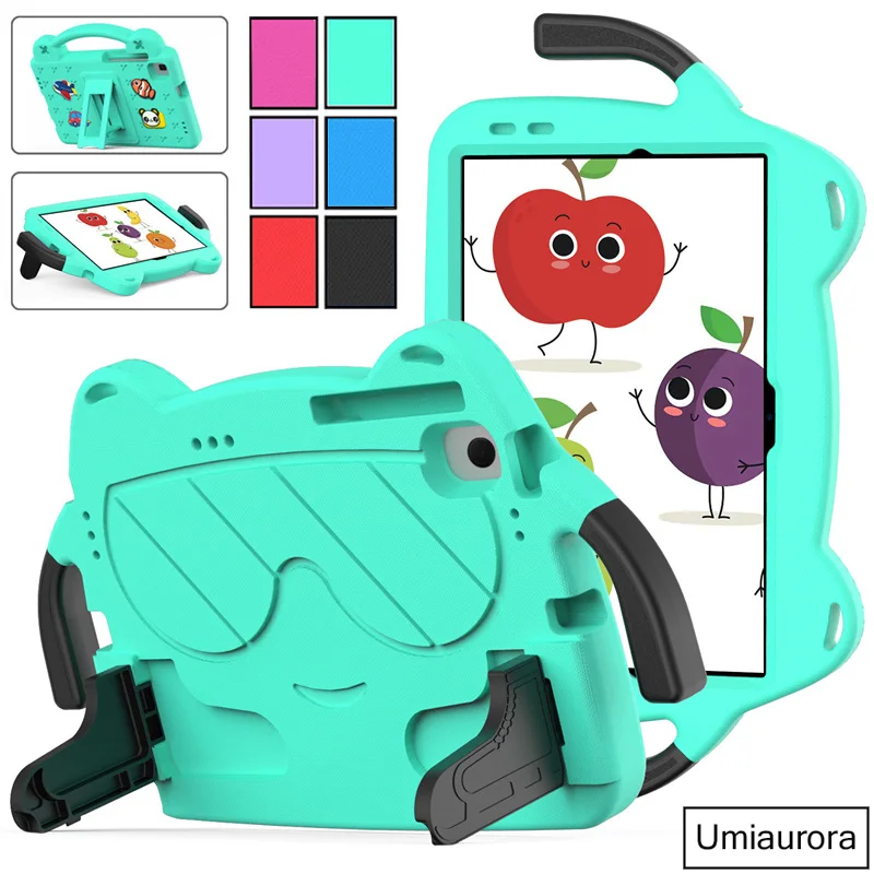 Kids EVA Case For Huawei MatePad 11 T8 T10 T10S SE 10.4 Mediapad M5 Lite 8.0 T3 T5 10 10.1 inch Handle Stand Tablet Cover Funda