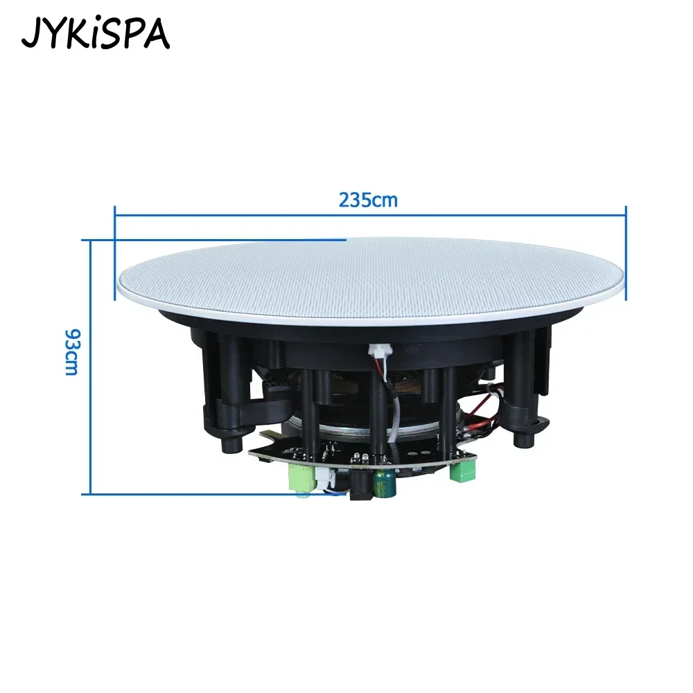 Imagem -04 - Bluetooth Teto Alto-falante Construído em Classe d Amplificador Montagem Nivelada Alto-falantes Home Theater Fundo Música Sistema Interior 65