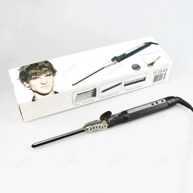 

Compact Mini Hair Curler, Fluffy Wool Roll Styling Device for Home Travel
