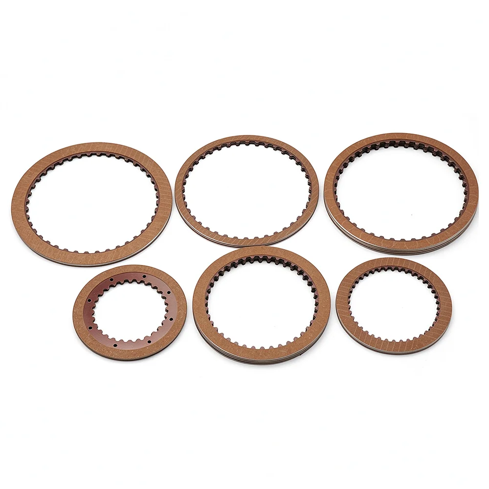 U241E 22Pcs Auto Transmission Clutch Friction Disc Pack For Toyota Camry ACV30 2.4L Highlander 2.4L FWD Gearbox Overhaul Set