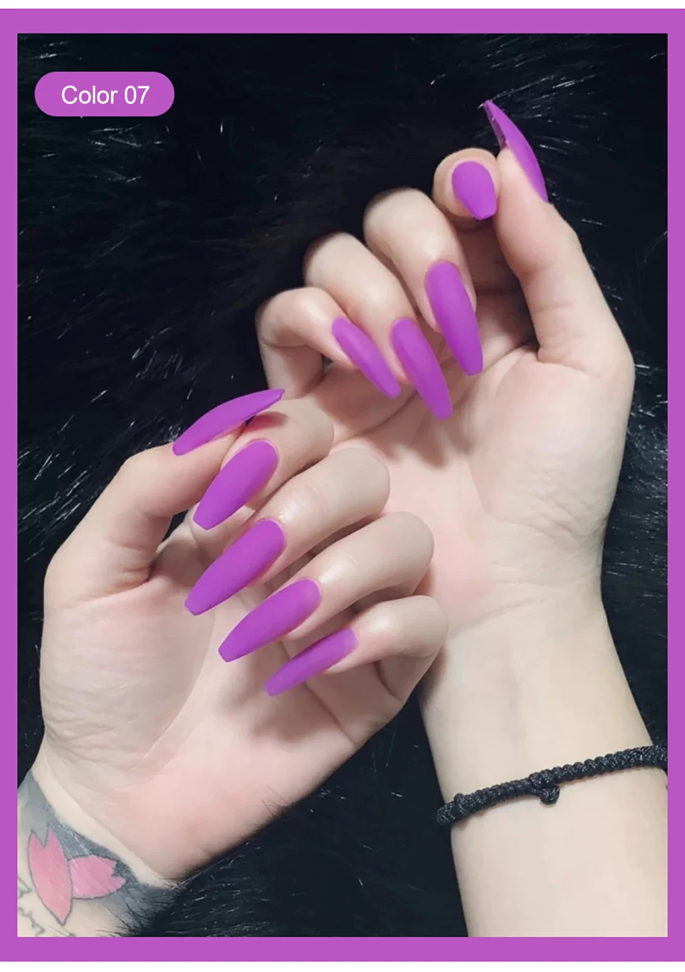Vendeeni 9 Farben/Set Bunter Gel-Nagellack Semi-Permanenter UV-LED Soak-Off Gel-Lack Regenbogenfarben Gel-Lack für Nagelkunst – Detail 10