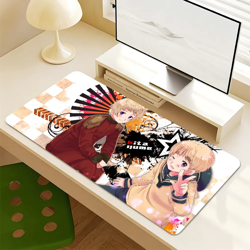 H-Hetalia Axis Anime Mouse Pad Non-slip Thickened MousePad Student Cushion Large Writing Gaming Lockedge Office