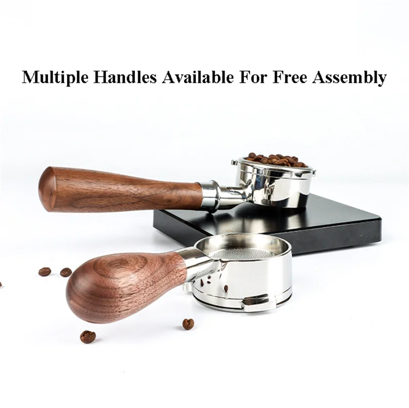 54mm 3-ear Naked Portafilter With Basket For Breville 870/875/878 Solis 1170/1019 Stainless Steel Bottomless Coffee Handle
