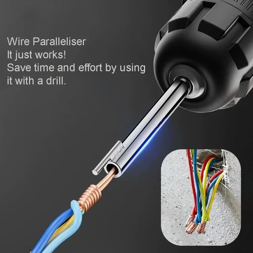 Wire Connector For Electrician Quickly Wire Twister 4square 1-5Way Twister Wire Connector Power Drill Drivers Wire Twisting Tool