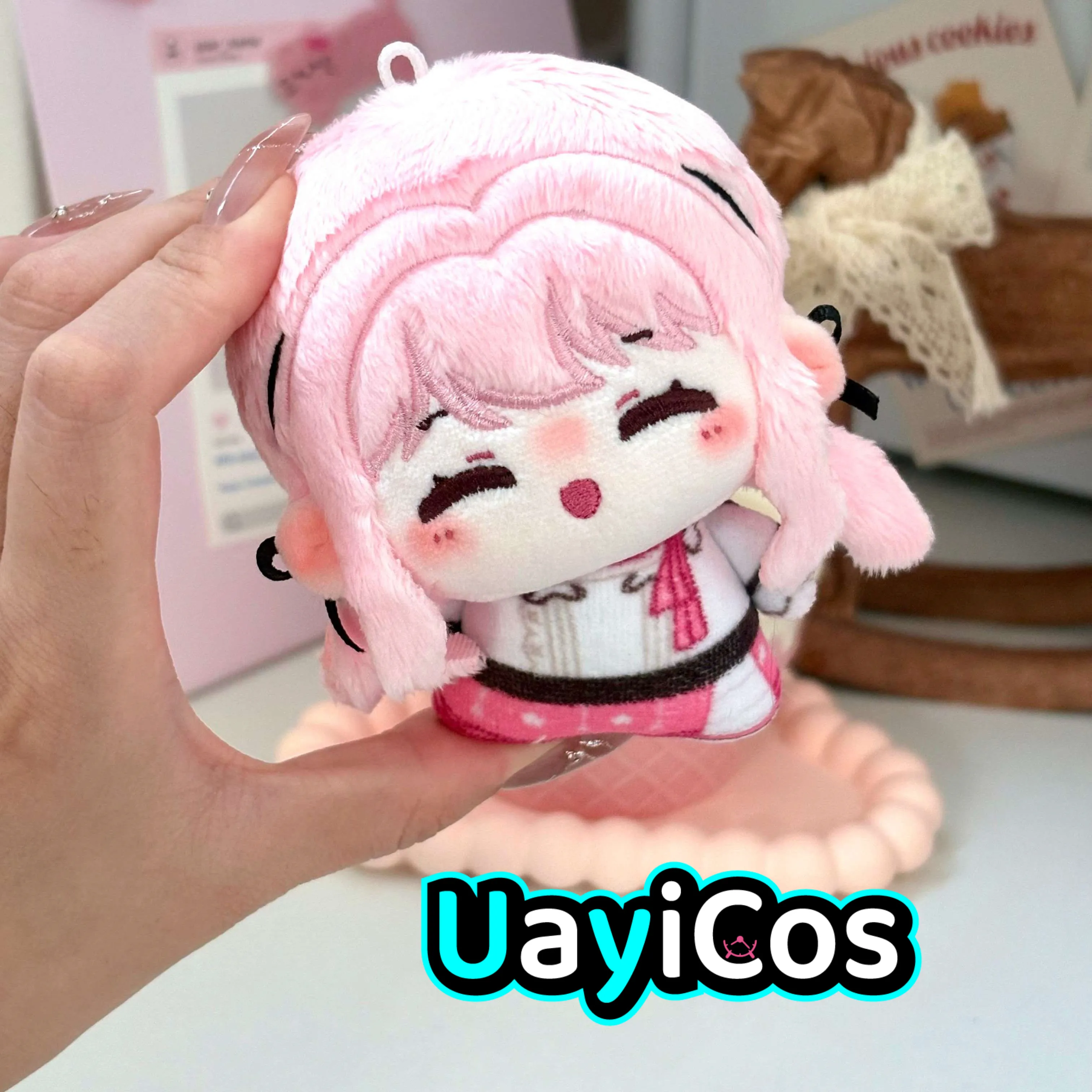 

10cm Infinity Nikki Stuffed Plushies Cat Plush Doll Clothes Anime Cartoon Cute Figure Game Keychain Bag Toy Kids Halloween Gift