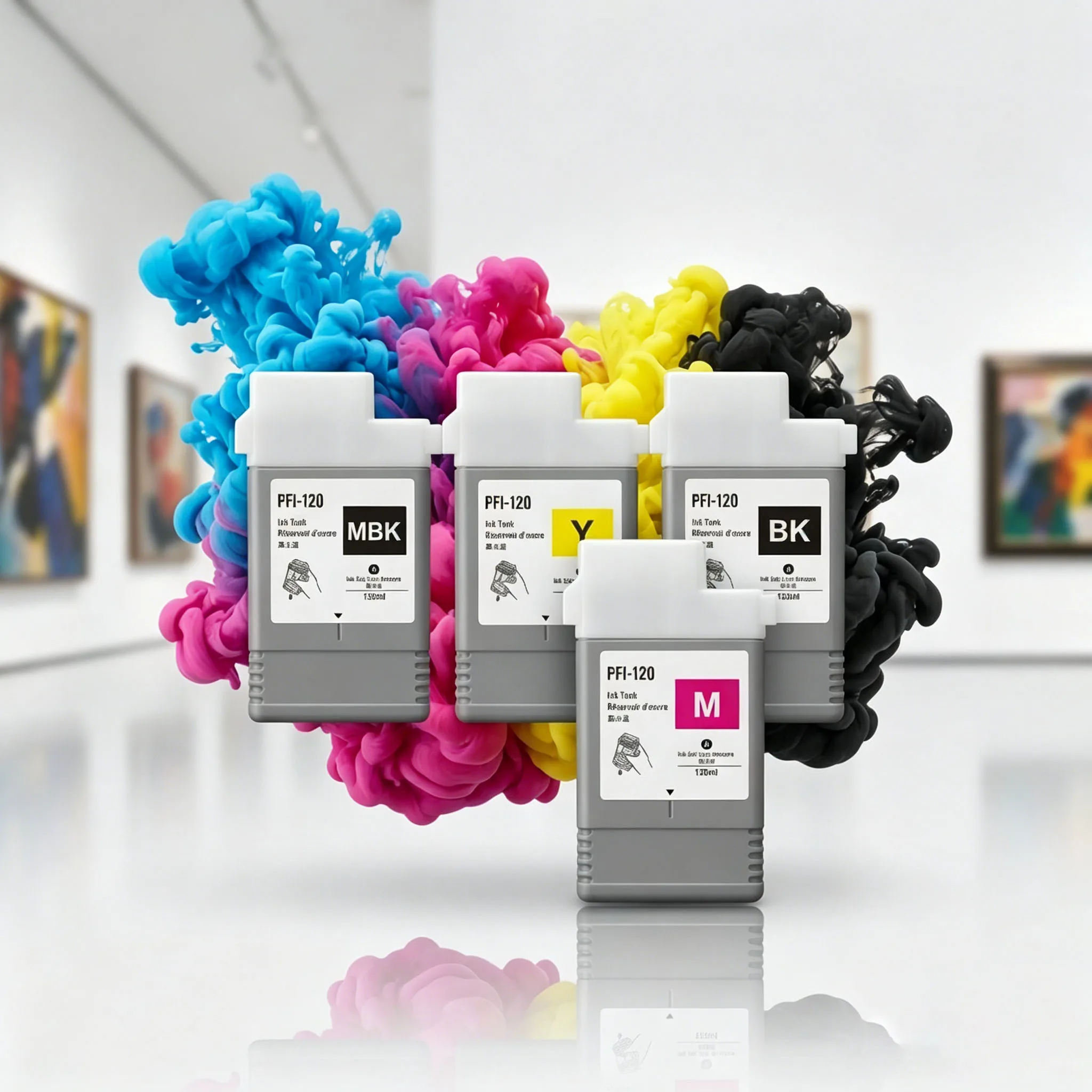 PFI-120 PFI120 PFI121M Ink Cartridge For Canon imagePROGRA iPF TM-200 TM-205 TM-300 TM-305 TM-250 TM-350 TM-355 Printer