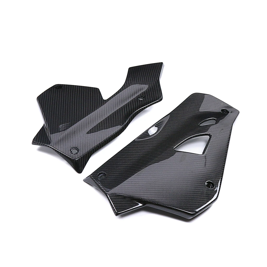 ل BMW S1000XR S1000 XR 2021 2022 2023 100% ألياف الكربون درابزين خزان لوحة جانبية هدية كاملة kts دراجة نارية الملحقات