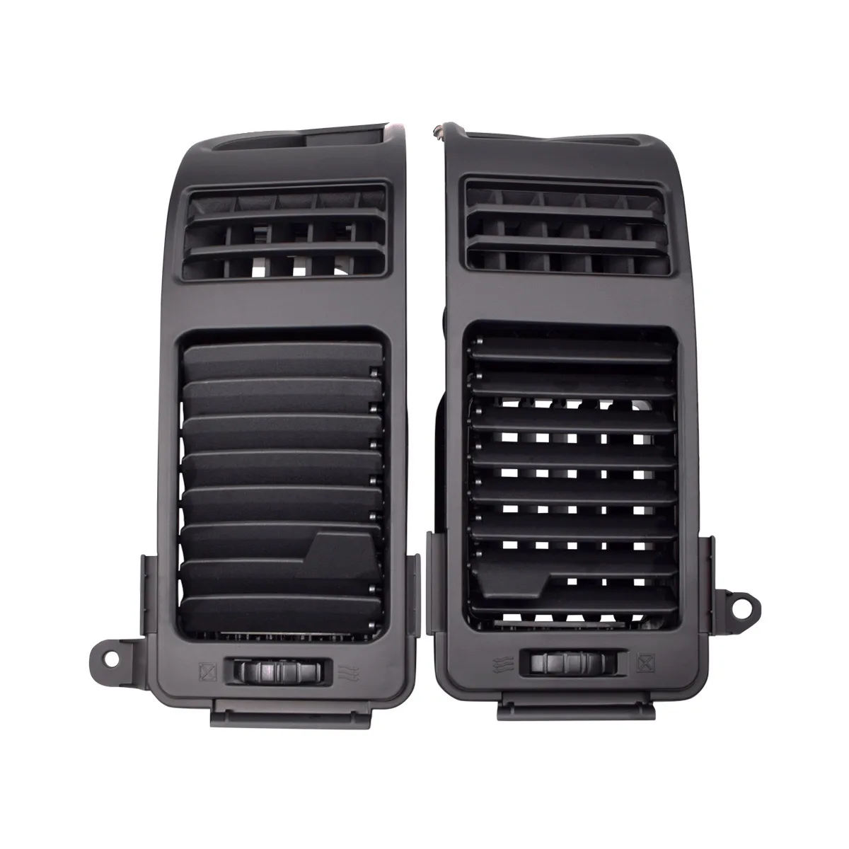 AC Vent Assembly Grille  Black Durable Directly Replace Car Air Vent Outlet Panel Grille for Nissan Titan 2004-2012