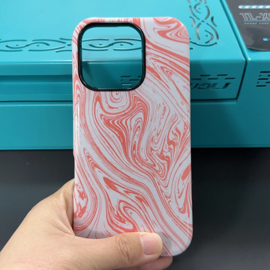 TUOLI Doule Case 2 in 1 TL-X9 Blank Phone for iPhone 16 15 14 13 12 Sublimation Heat Transfer Cellphone Personalized DIY Covers