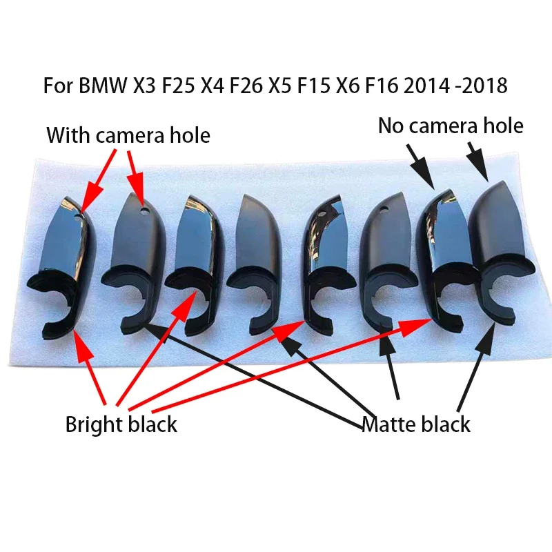 For BMW X3 F25 X4 F26 X5 F15 X6 F16 2014 2015 2016 2017 2018 Car Exterior Rearview Side Mirror Lower Bottom Base Cover Cap Lid