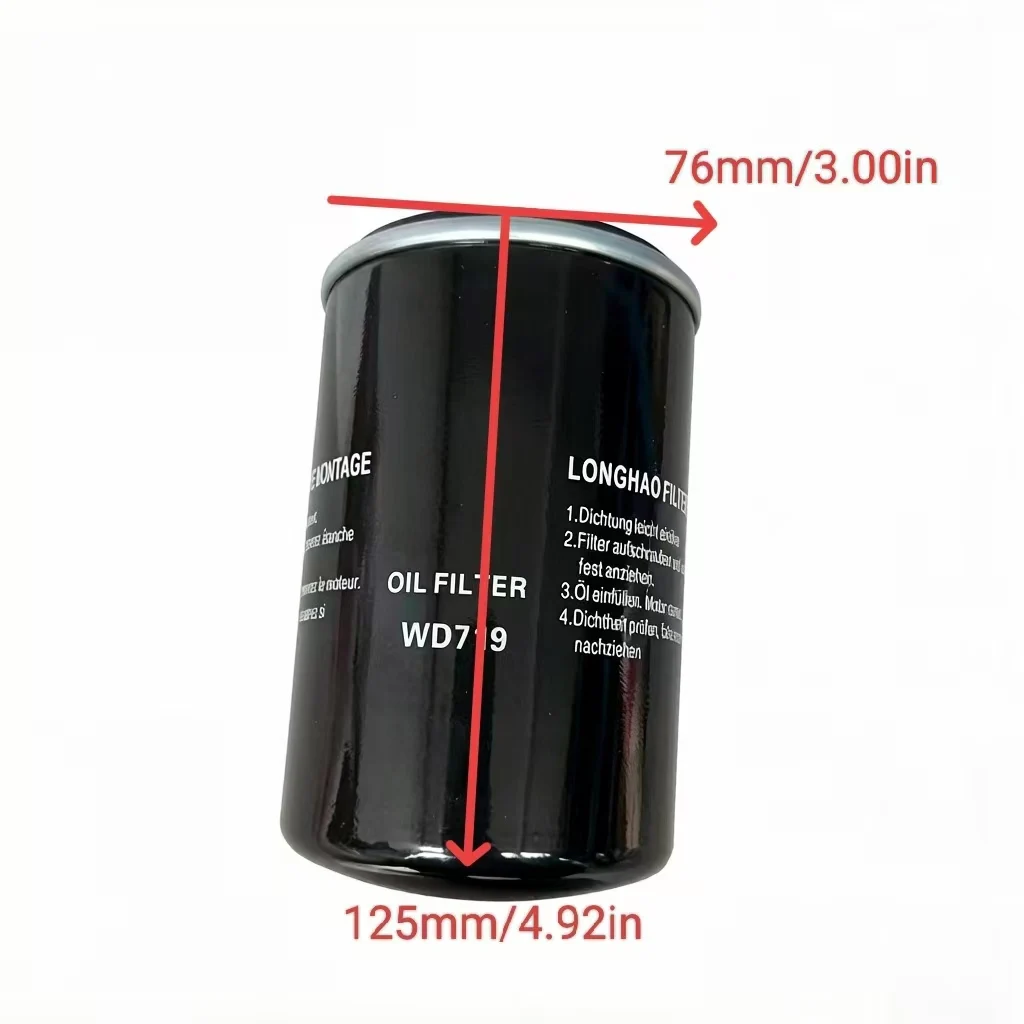 Oil Filter Element WD719  for Screw Air Compressor Replacement Parts view 3