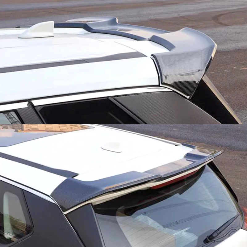 For Nissan X-TRAIL 2022-2023 Roof Spoiler ABS Material Primer Color Rear Window Roof High Quality Sports Spoiler Wing Diffuser