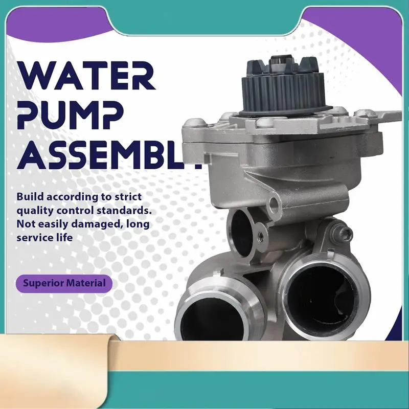 

Engine Coolant Water Pump Thermostat For Passat CC Golf Tiguan Jetta - A3 A4 A5 A6 Q3 Q5 TT 1.8T 2.0T 06H121026-N31R