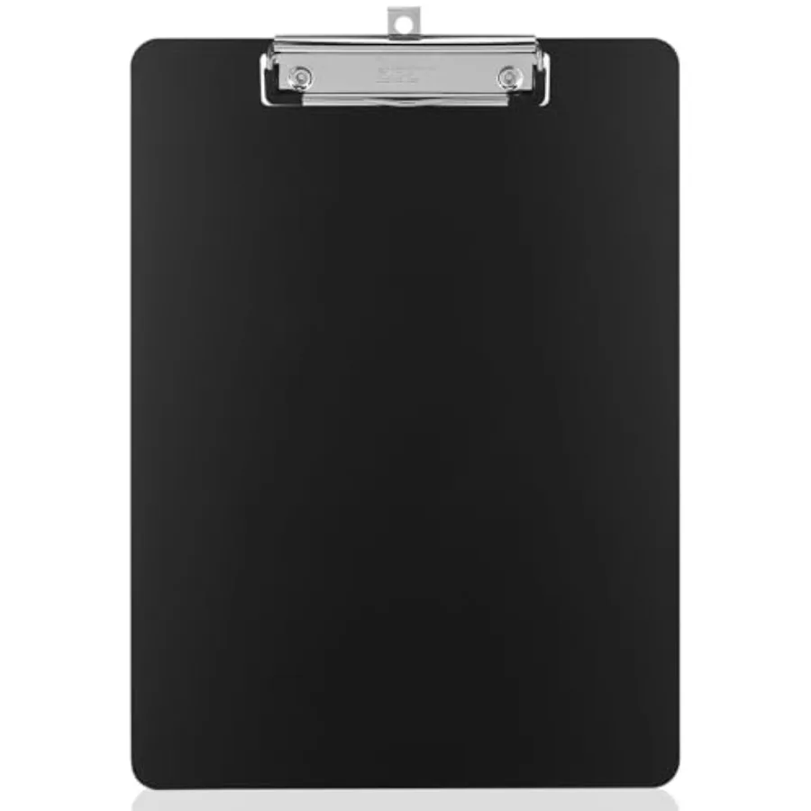 

Metal Clipboard, 12 x 9 Inch Aluminum Clipboards, A4 Letter Sizer Document Holder with Low Profile Clip, Suitable for School, O