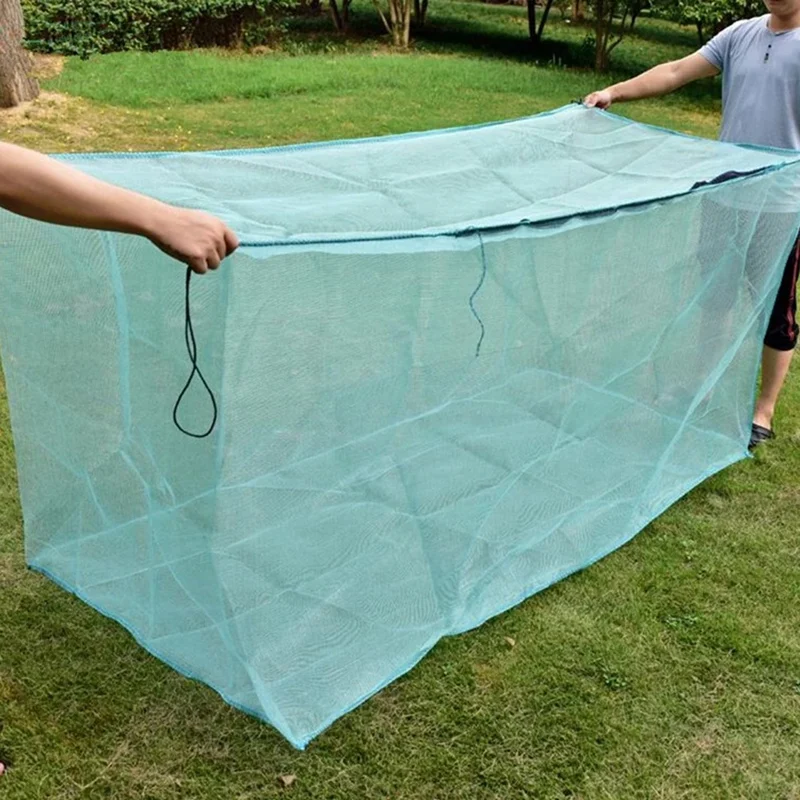 Breed Fishing Nets Cage Mesh Stake Net Small Grid Catch Fish Net Box Aquaculture Pond Fish Farming Net Square Trap Net