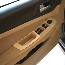 My Good Car 2Pcs/Set Car ABS Armrest Container Door Storage Box Handle Boxes Case For Ford Focus 2 MK2 2009-2014 Accessories