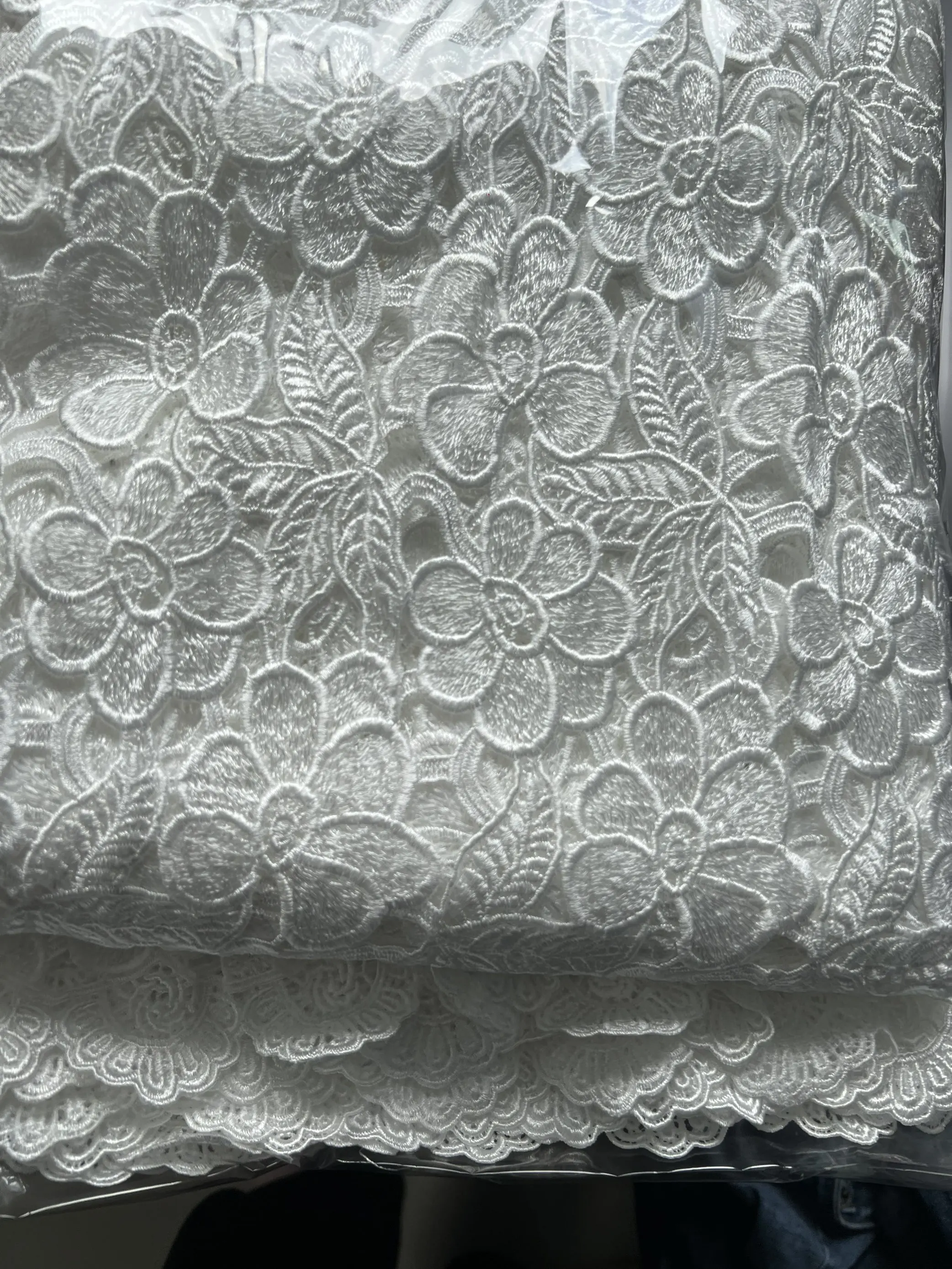 Top Grade Handcut African Nigerian Sequins Tulle Lace Fabric Sewing Net Cloth Prom Dresses Beads Embroidery High Quality HD115