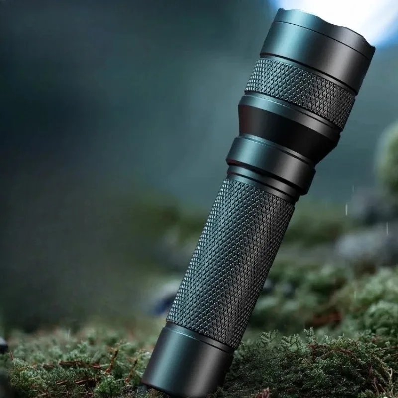 

Flashlight Rechargeable Super Bright Portable Zoom Mountaineering Outdoor Home Durable Small 2025 New