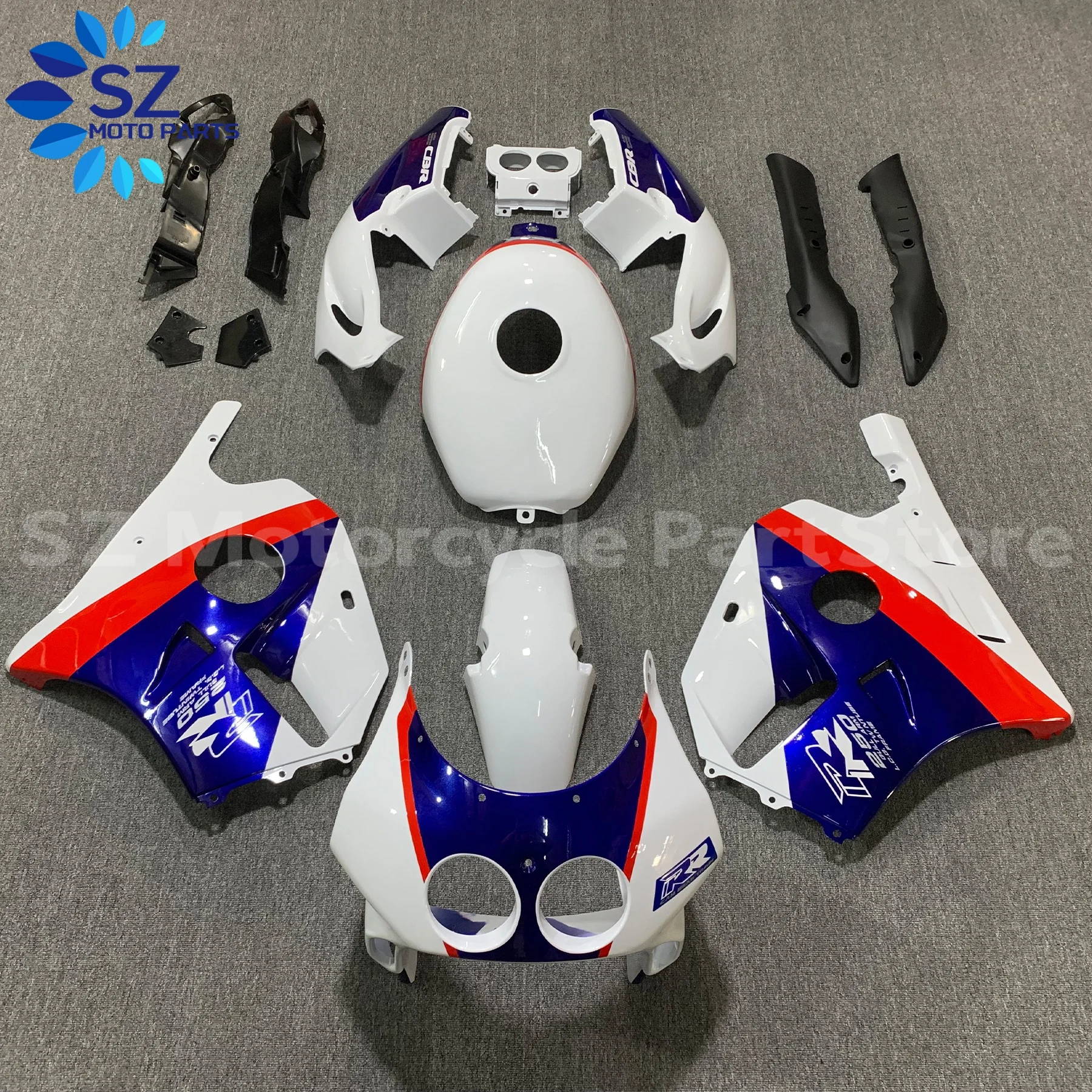 

Подходит для мотоцикла HONDA ABS впрыска CBR250RR MC22 1990-1999, комплект обтекателя кузова CBR250 RR NC22 90-99