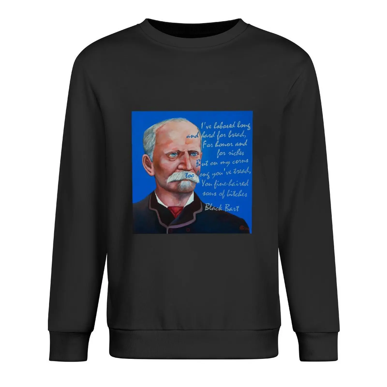 

Black Bart Pullover japanese style korean style clothes tracksuit men tracksuits men sweatshirt