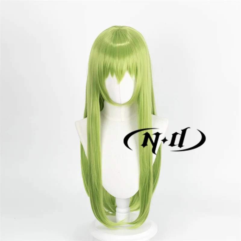 ND Enkidu Cosplay Wig Anime Fate/strange Fake Cosplay Long Green Hair for Comic-Con Theme Party Kanekalon Synthetic Hair