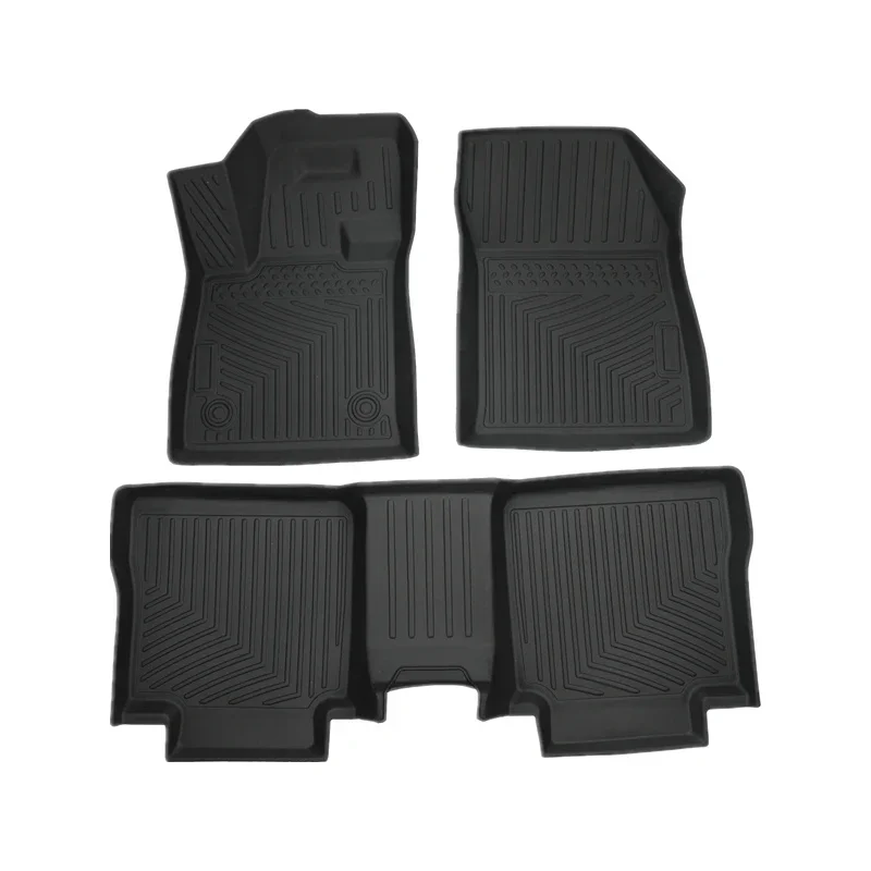 Factory‑Direct 3D TPE Rubber Odorless All‑Weather Waterproof Anti‑Slip Car Floor Mats For 2020+ Models