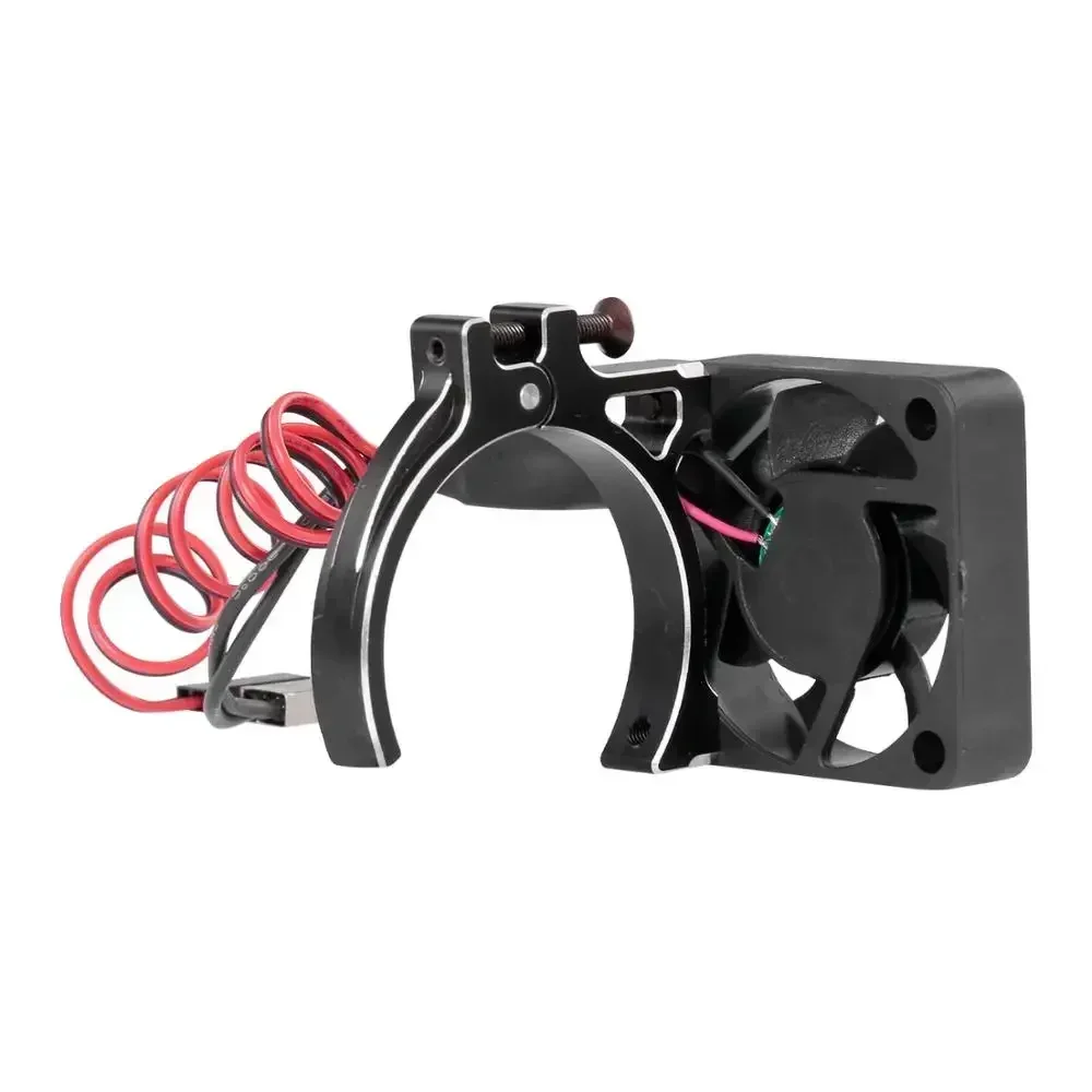 Ventilateur de refroidissement pour moteur de voiture RC avec capteur thermique, dissipateur thermique en alliage d'aluminium CNC pour moteurs 4268 4274, voitures RC 1/8 1/10