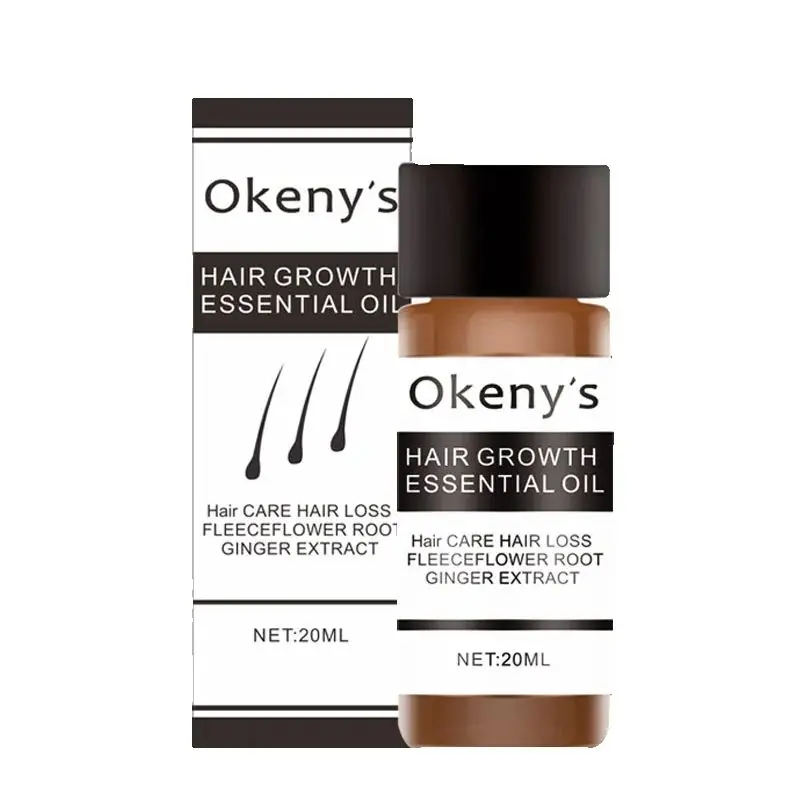 Okeny\'s Fast Powerful Hair Growth Essence Products Essential Oil Liquid Treatment Preventing Hair Loss Hair Care Andrea 20ml