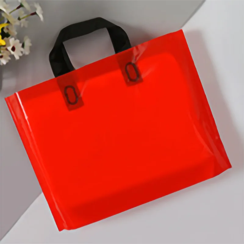 Clothing store handbag printing logo women\'s clothing and children\'s clothing store gift bag plastic packaging customization