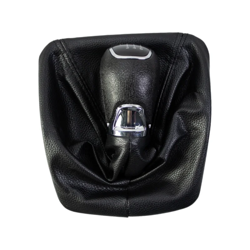 5/6 Speed Car Stick Gear Shift Knob For Skoda Octavia 2 A5 A6 2004-2012 with PU Leather Gaiter Boot Cover Lever Change Knob