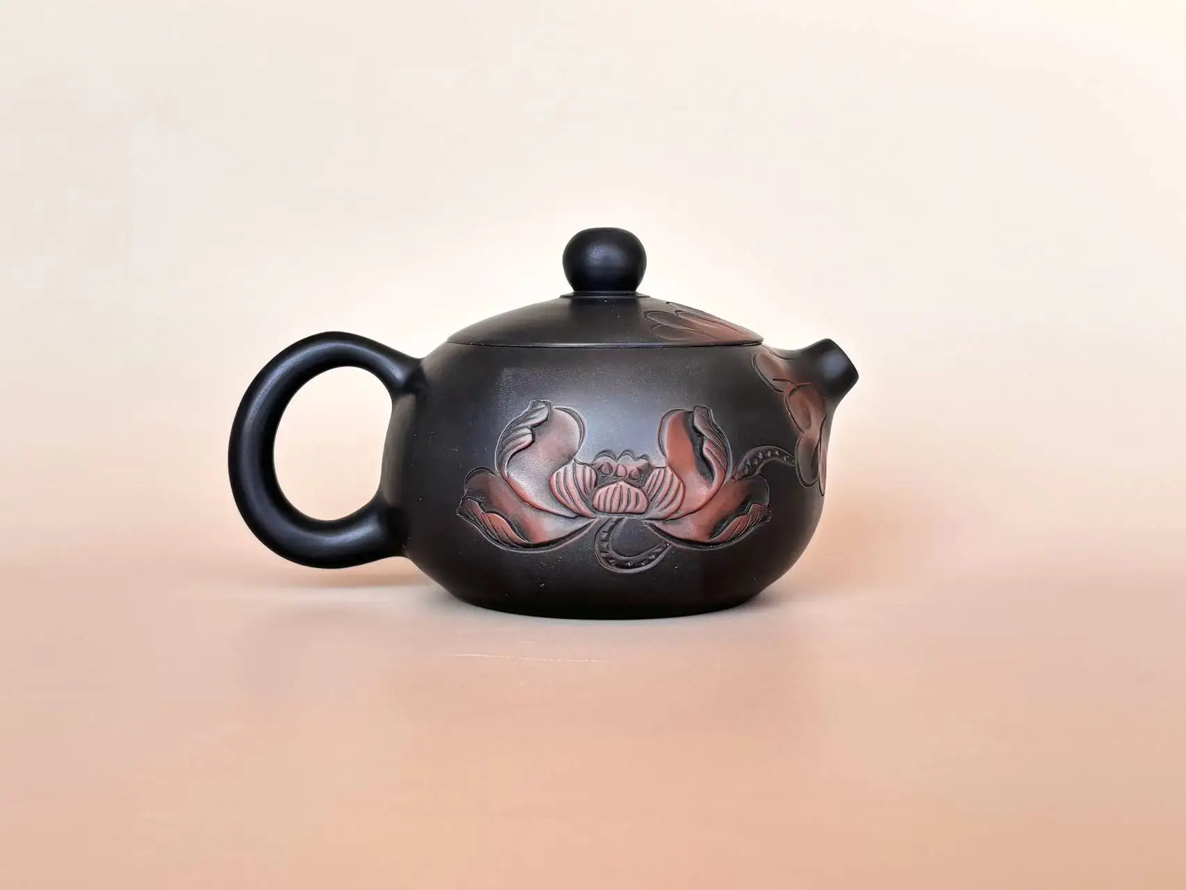

Чайный пакетик Jianshui-Clay ручной работы с резьбой по лотосу, керамический чайный сервиз кунг-фу, посуда для напитков, чайная церемония, не Исин Цзыша