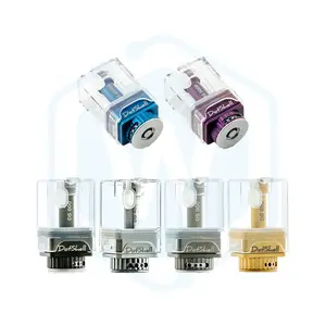 YFTK Dotshell Style RBA atmizoo DotMission sxk dotmobb upt Pin PCTG 1.0mm  /1.2mm/1.5mm afc for dotAIO v1 v2 Portable AIO Pod Tan