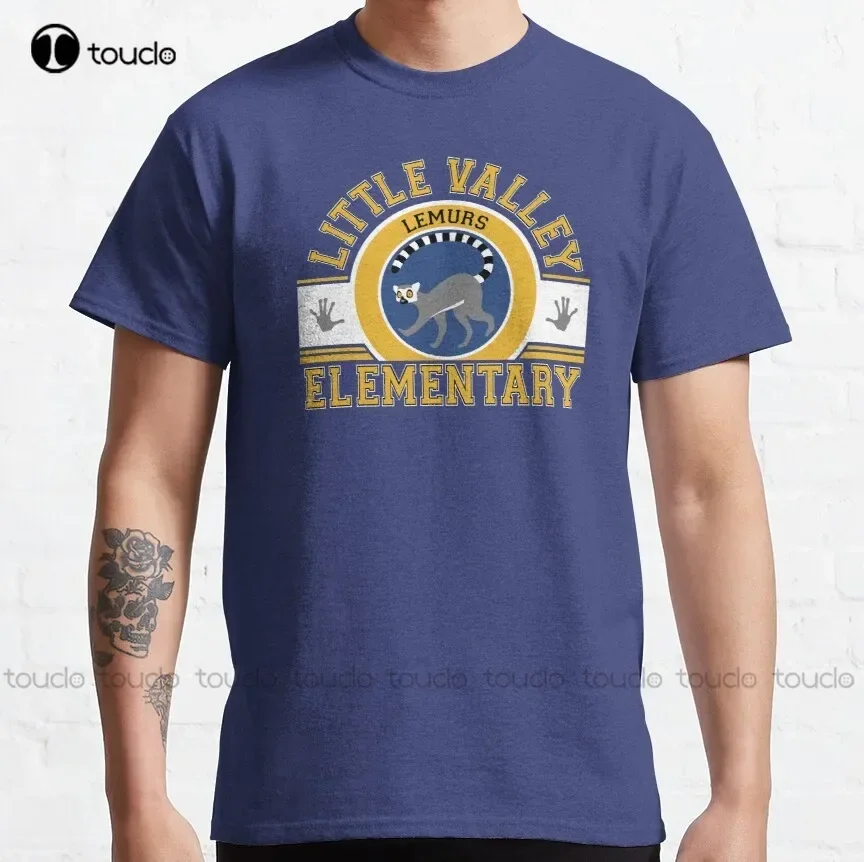 Little Valley Elementary Athletics Classic T-Shirt Black Tshirts Shirts For Men Custom Aldult Teen Unisex Fashion Funny New New
