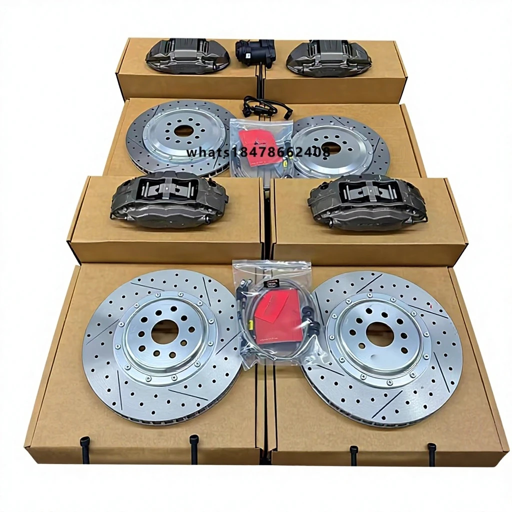 

F50 4Pot EPB 4Pot Big Brake Caliper Kit Complete with Brake Discs and Brake Pads Performance Auto Parts Fits BRZ WRX Outlander