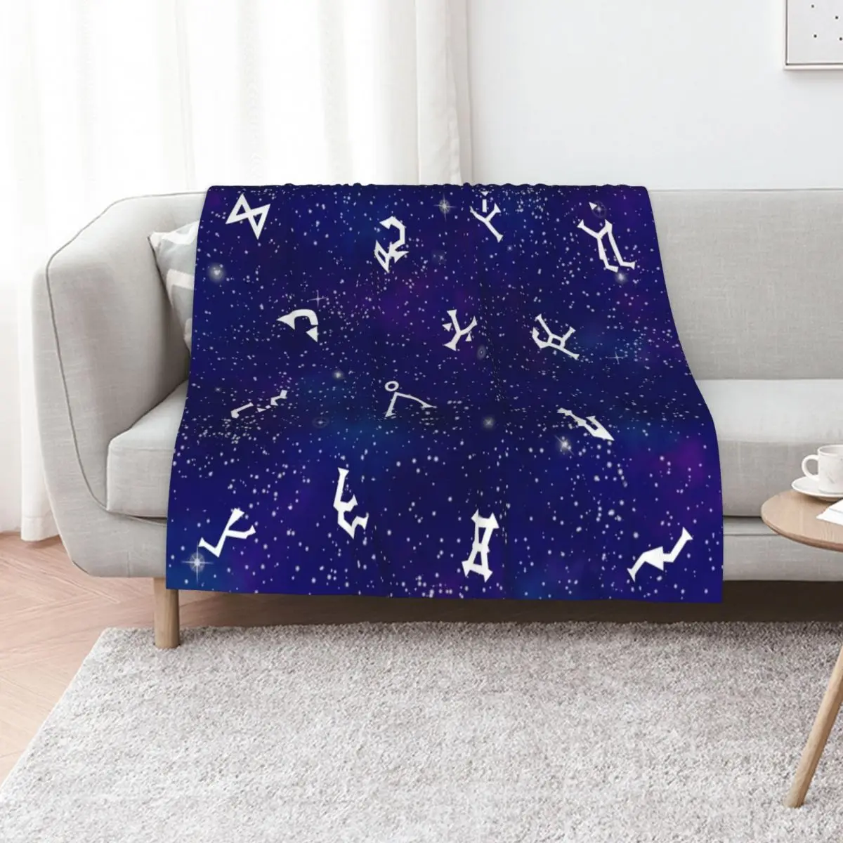 

Stargate galaxy glyphs Throw Blanket Vintage Furrys Luxury Comforter Blankets