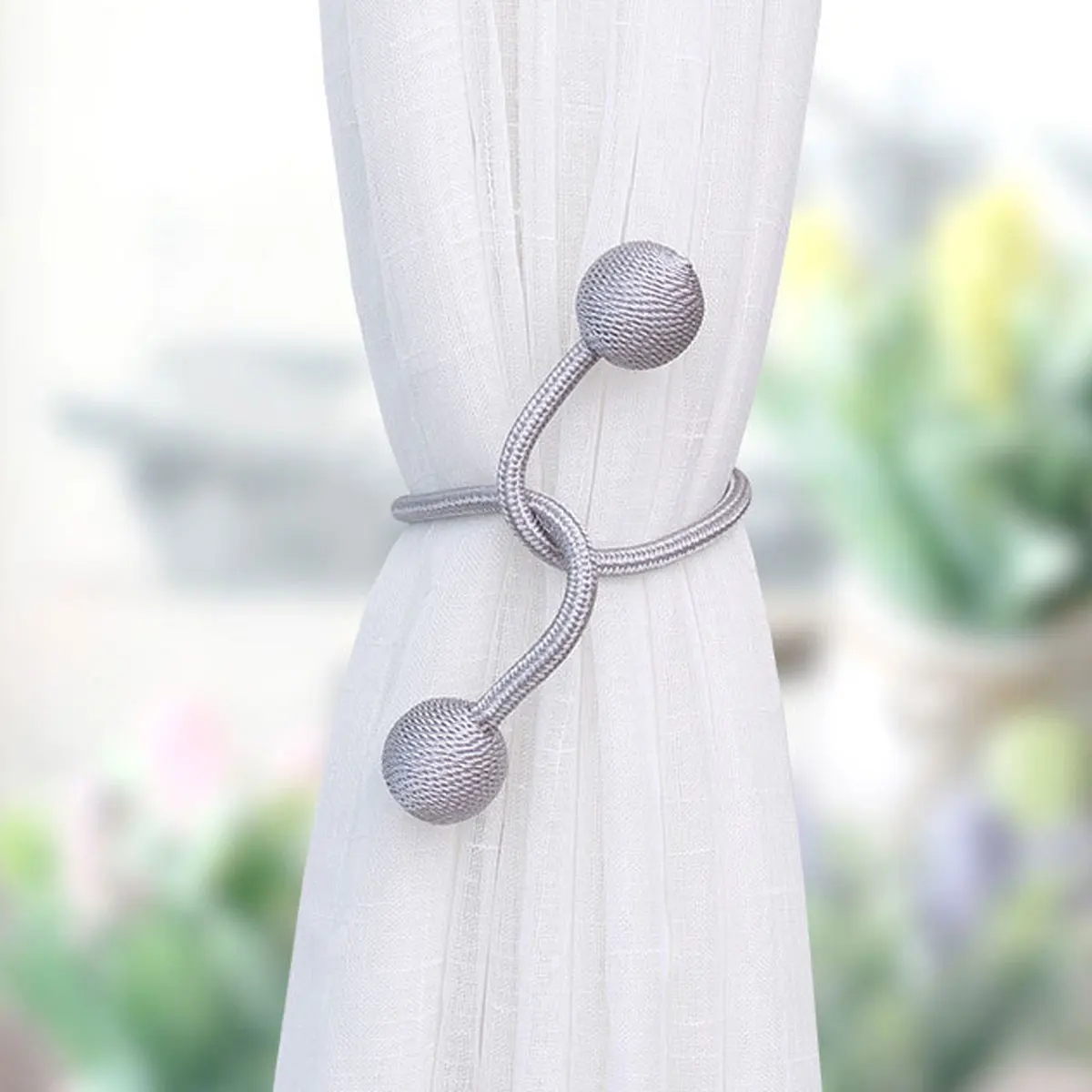 1/2PCS Woven Any Shape Strong Curtain Tie Plush Curtain Tie Rope