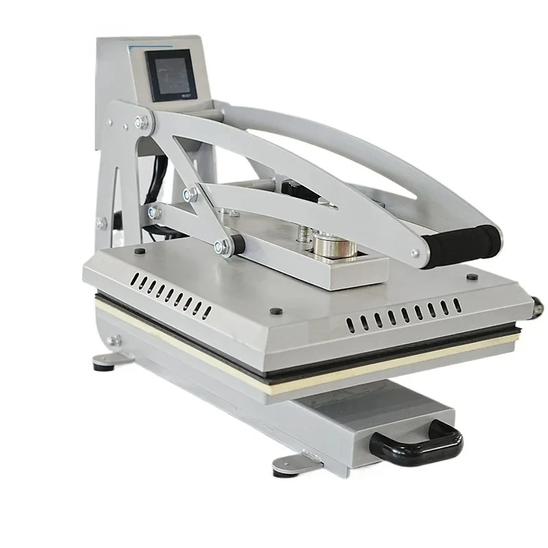 T-shirt Hot Stamping Machine Semi-automatic Printing Equipment Base Pull-out Can Cover T-shirt Hot Pressing Machine