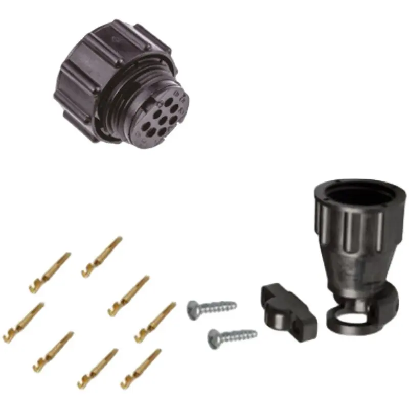 CPC connector 8-pin aviation plug, male 206434-1 complete set