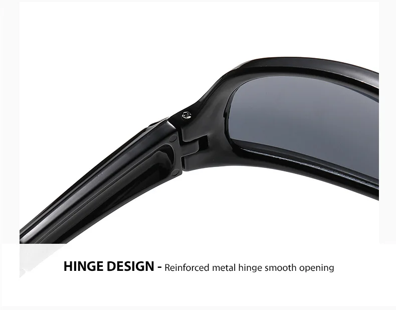 Neue Polarisierte Radfahren Sonnenbrille Männer Frauen Reflektierende Outdoor Sport Brille UV400 Angeln Wandern Shades – Detail 6