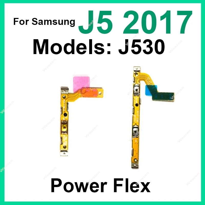 Power Volume Flex For Samsung Galaxy J3 J5 J7 2017 J330 J530 J730 Power Volume Control Key Flex Cable Ribbon Repair view 4