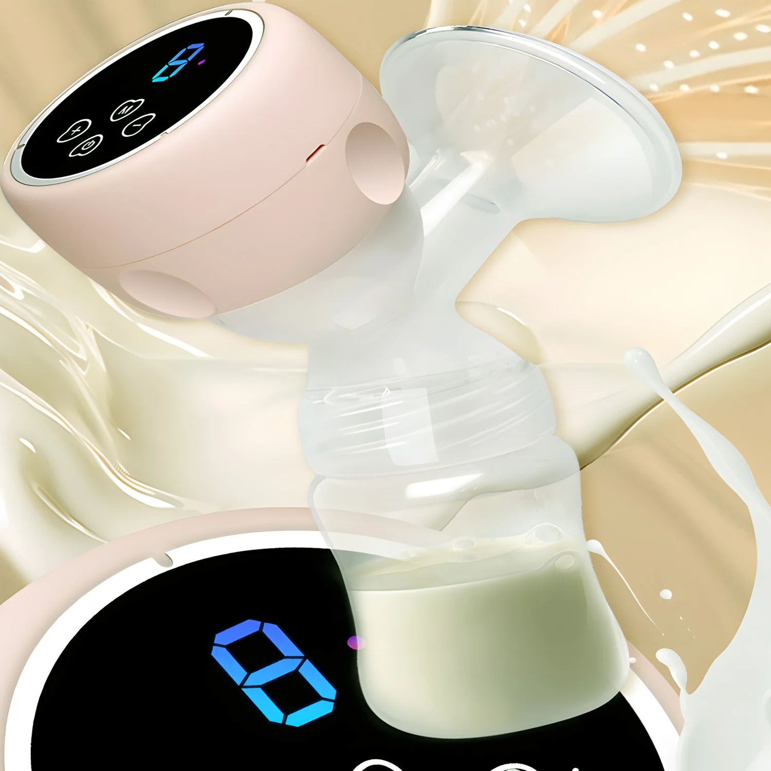 Pompa ASI Portabel Listrik Cerdas Terintegrasi Pompa ASI Hisap Tinggi ASI Pasca Persalinan Fortable Tanpa Rasa Sakit Senyap