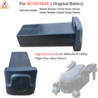 ZLL SG109 MAX2 RC Quadcopter Original Battery 7.4V 3800mAh Lithium Battery For SG109 MAX 2 RC Quadcopter Spare Parts Accessories