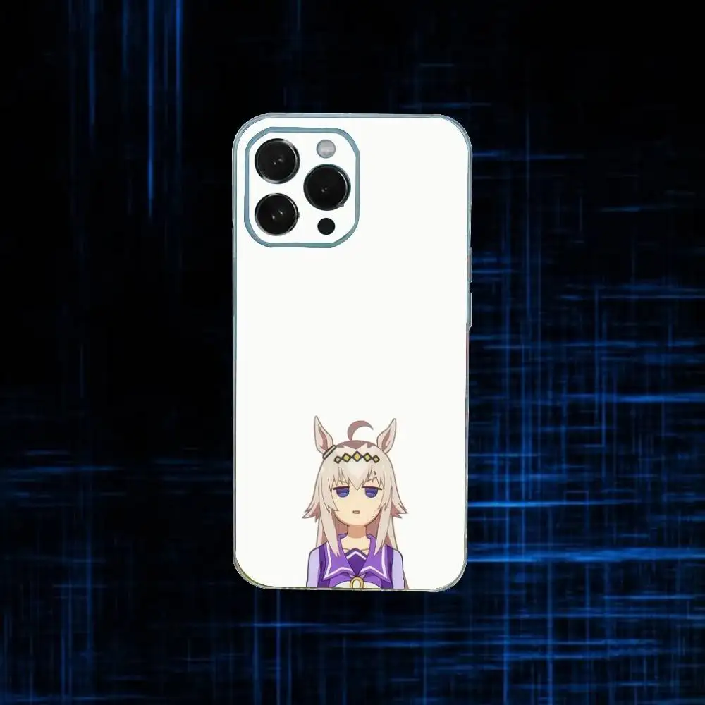 Pretty Derby Uma Musume Phone Case For iPhone17,16,15,14,13,12,11 Plus,Pro Max Soft Transparent Cover
