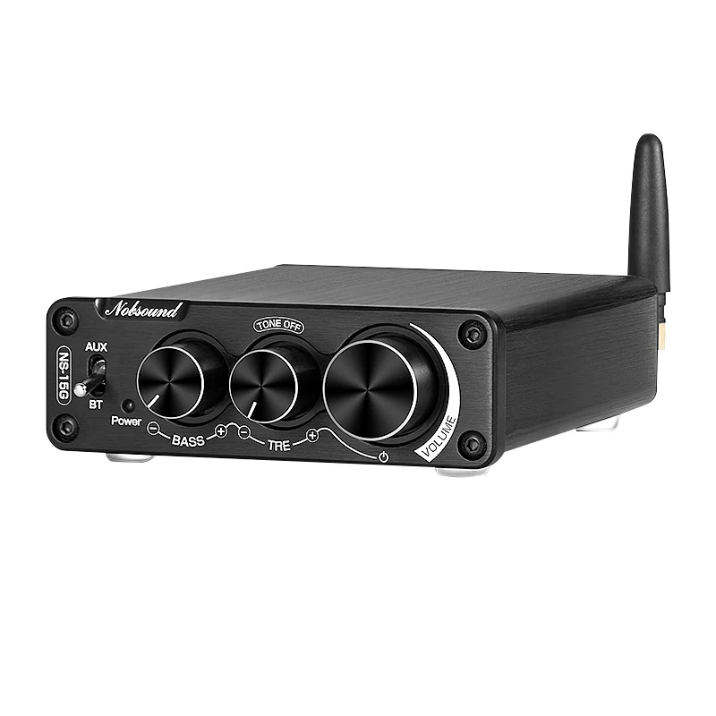 

Nvarcher TPA3116*2 Stereo Digital Power Amplifier 200W ES9018 Bluetooth 5.0 Decoding with High and Low Volume Control