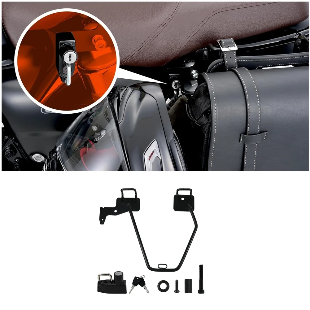 

A42M-Motorcycle Saddle Bag Support Bracket For Honda GB350 2021-2023 Left Side Saddlebag Support