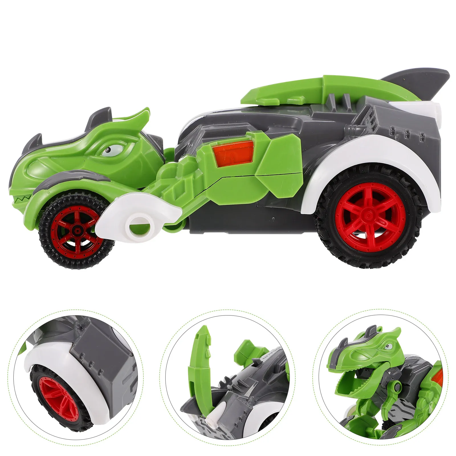 

Dinosaur Car Inertial Pull Back Transforming Vehicle Early Educational Preschool Plaything Perfect Birthday Gift