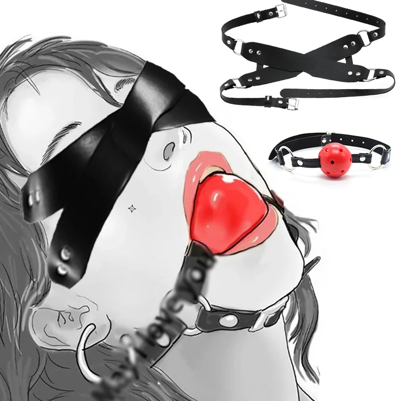 Adult Sex Ogen Masker Games Gag Bdsm Sex Bondage Hoofdsteunen Slave Handboeien Enkel Manchet Erotische Speeltjes Voor Koppels Vrouwen sex Swing