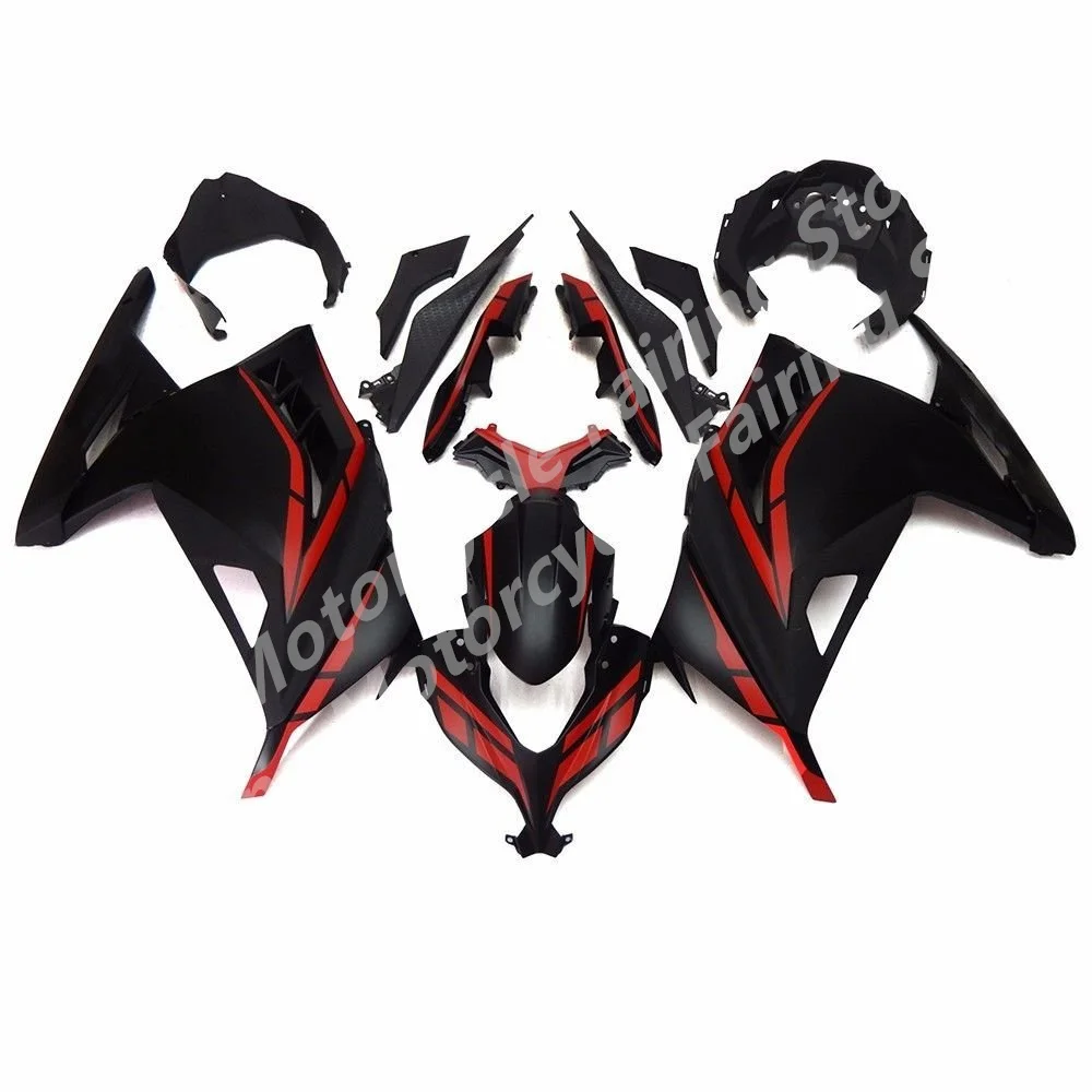 Motorcycle  Injection  Fairing Kit Bodywork For Kawasaki Ninja300 ZX300 2013 2014 2015 ZX300 13-15 red black Fairing