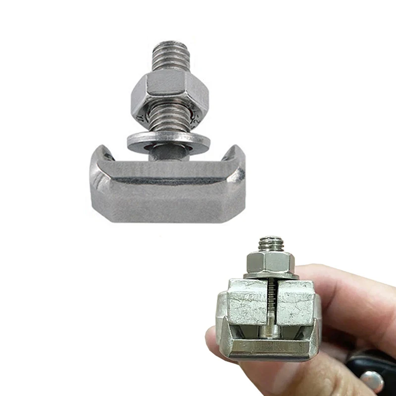 T-Bolzen Schraube 304 Edelstahl m6 Batterie klemmen anschlüsse Clip Befestigungs schrauben korrosions beständig