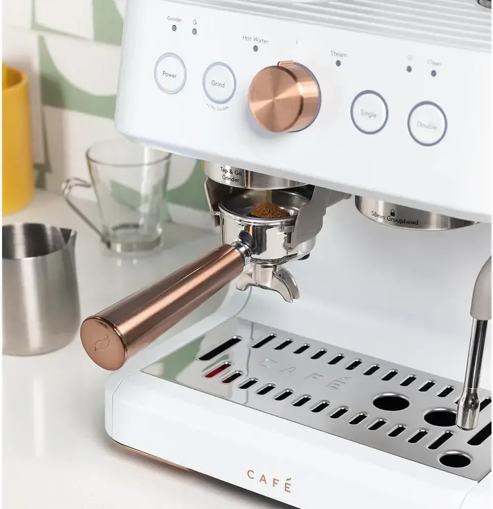 Macchina per caffè espresso semiautomatica Café Bellissimo + montalatte |   Elementi essenziali per la cucina di casa intelligente collegati tramite WiFi